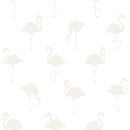 Ezüst flamingós gyerek tapéta