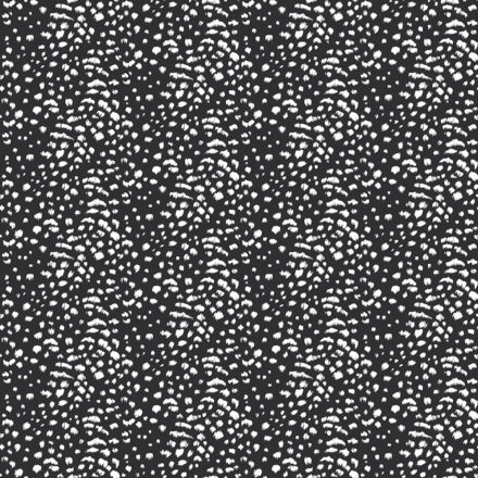 Fekete design tapéta gepárd folt mintával