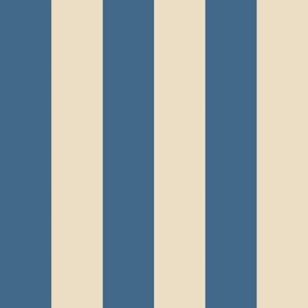 Kék – krém csíkos vlies tapéta